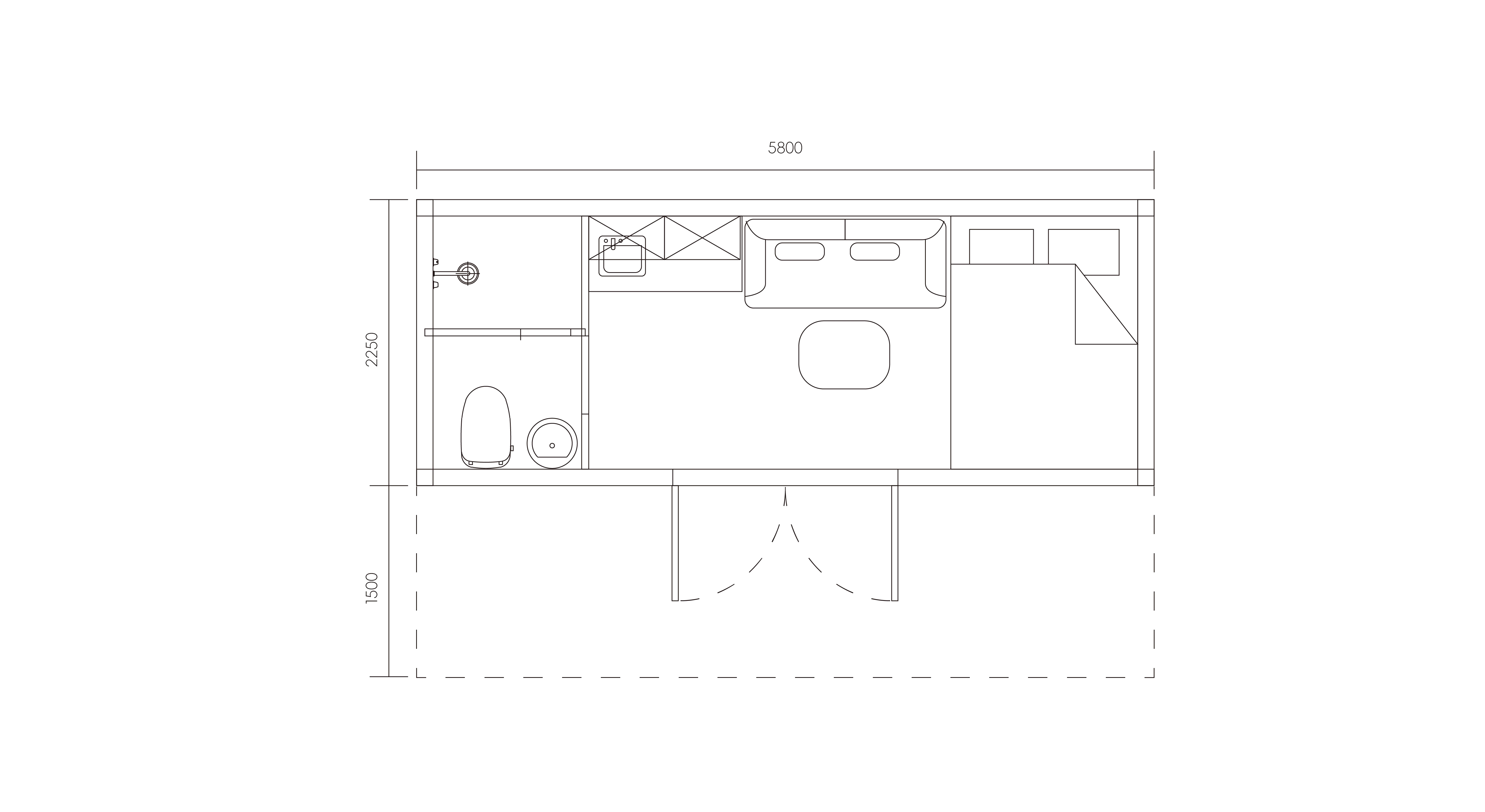Floor plan of VISION AGILIS Homes  KEYSTONE-140-Mini
